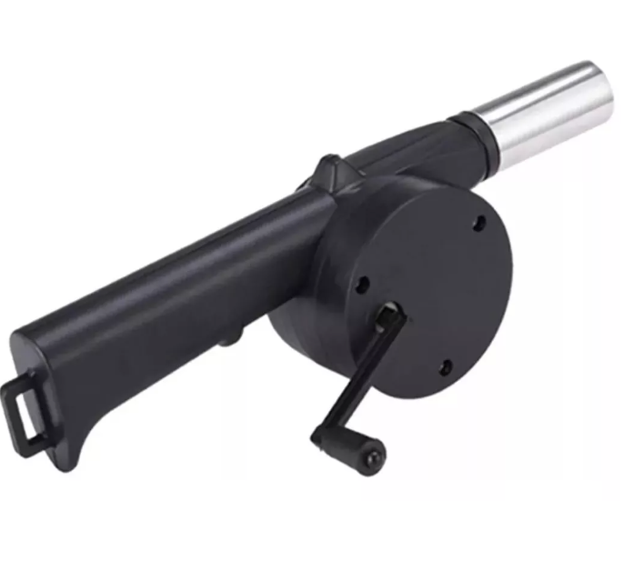 Soplador Avivador De Fuego Manual Asado
